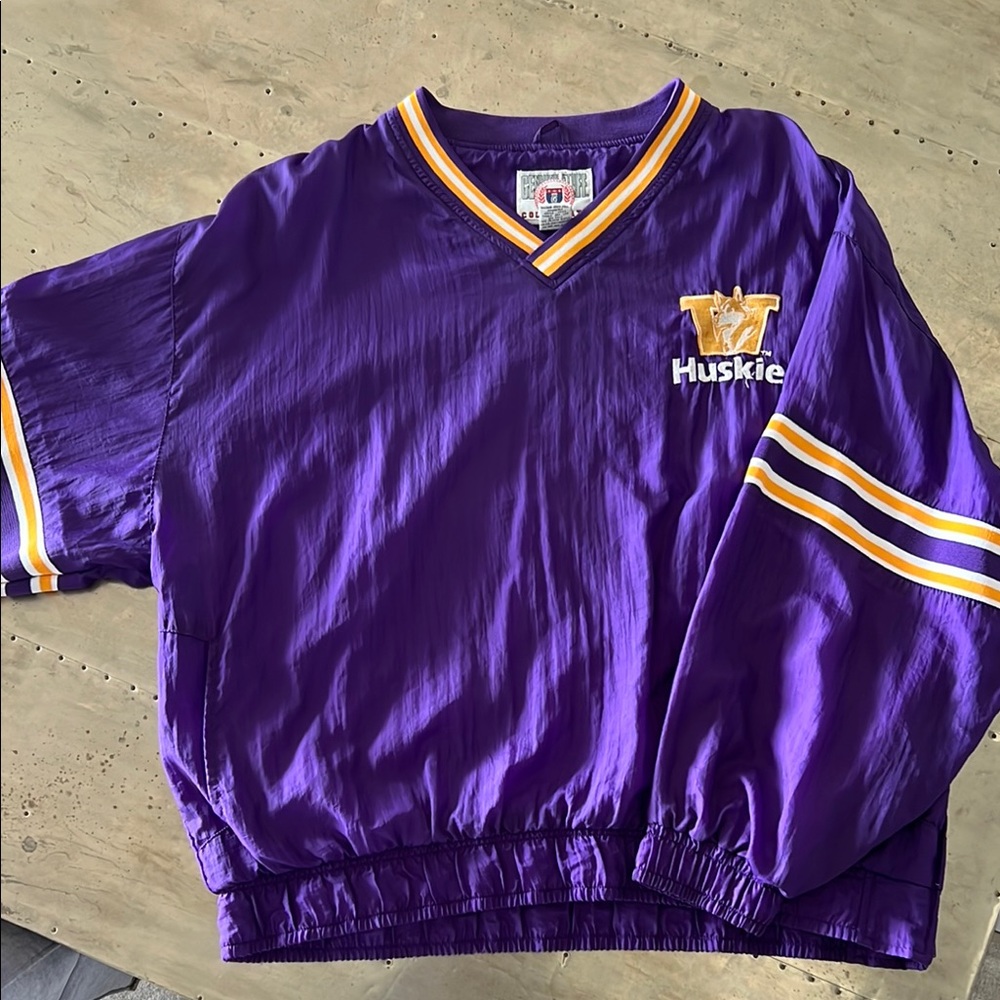 Purple Washington Huskies Pullover - image 1